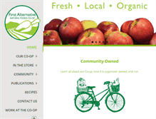 Tablet Screenshot of firstalt.coop